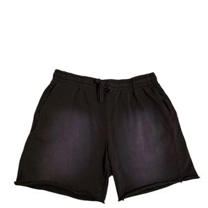 PacSun Dark Navy Washed Sweat Shorts Men’s Medium Drawstring Lounge Gym Casual